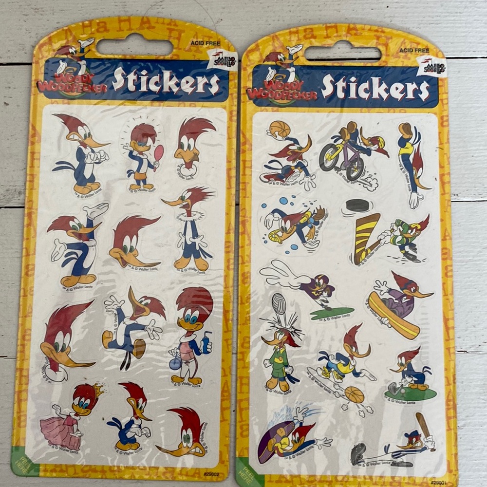 Woody Woodpecker Stickers